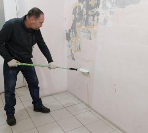 Выполнили локальный ремонт в доме № 17б по улице Саввинская